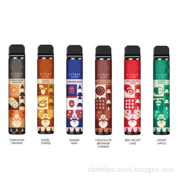 Lux1500 Christmas Edition Disposable Pod Device 850mAh